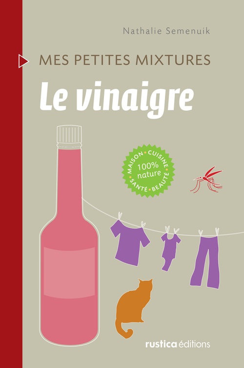 Couverture ebook de Le vinaigre, de Nathalie Semenuik