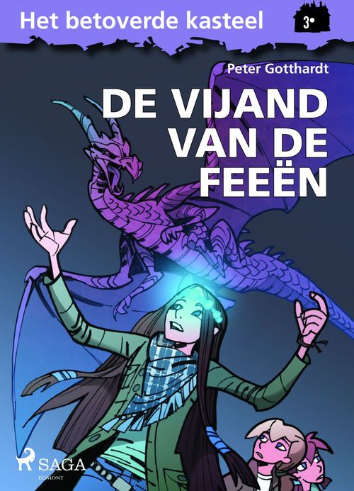 Couverture ebook de Het betoverde kasteel 3 - De vijand van de feeën, de Peter Gotthardt
