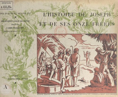 ebook cover of L'histoire de Joseph et de ses onze frères, by Felix Klein