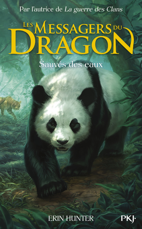 Couverture ebook de Les Messagers du Dragon - Tome 1 Sauvés des eaux, de Erin Hunter