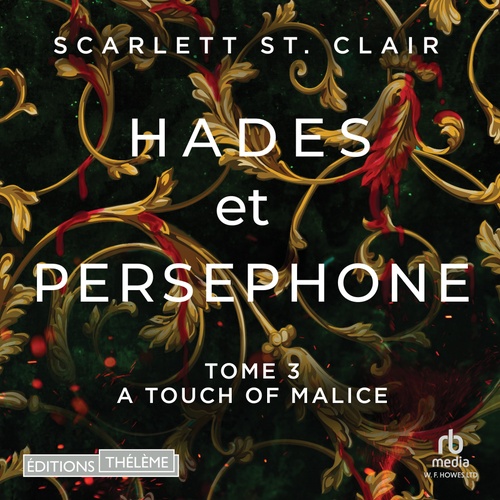 audiobook cover of A Touch of Malice, by Scarlett St. Clair