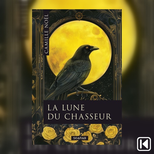 audiobook cover of La lune du chasseur, by Camille Noel