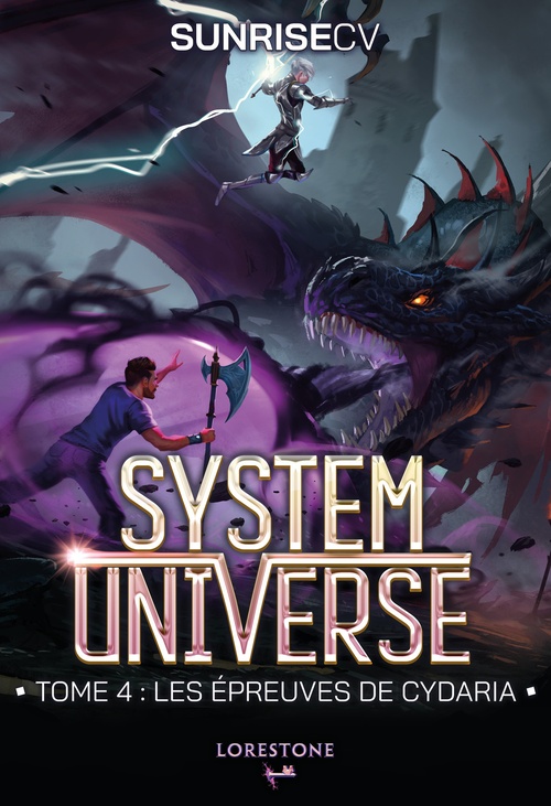 Couverture ebook de System Universe - Tome 4 Les épreuves de Cydaria, de SunriseCV