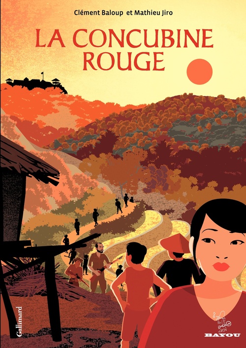 Couverture ebook de La Concubine Rouge, de Clément Baloup, Mathieu Jiro