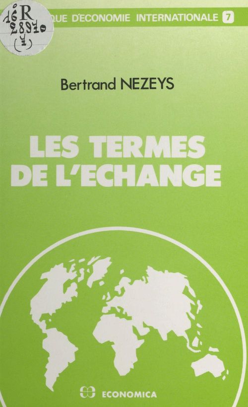 Couverture ebook de Les Termes de l'échange, de Nezeys/Bertrand