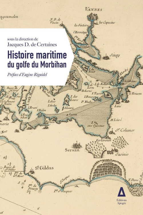 Couverture ebook de Histoire maritime du golfe du Morbihan, de Jacques de Certaines