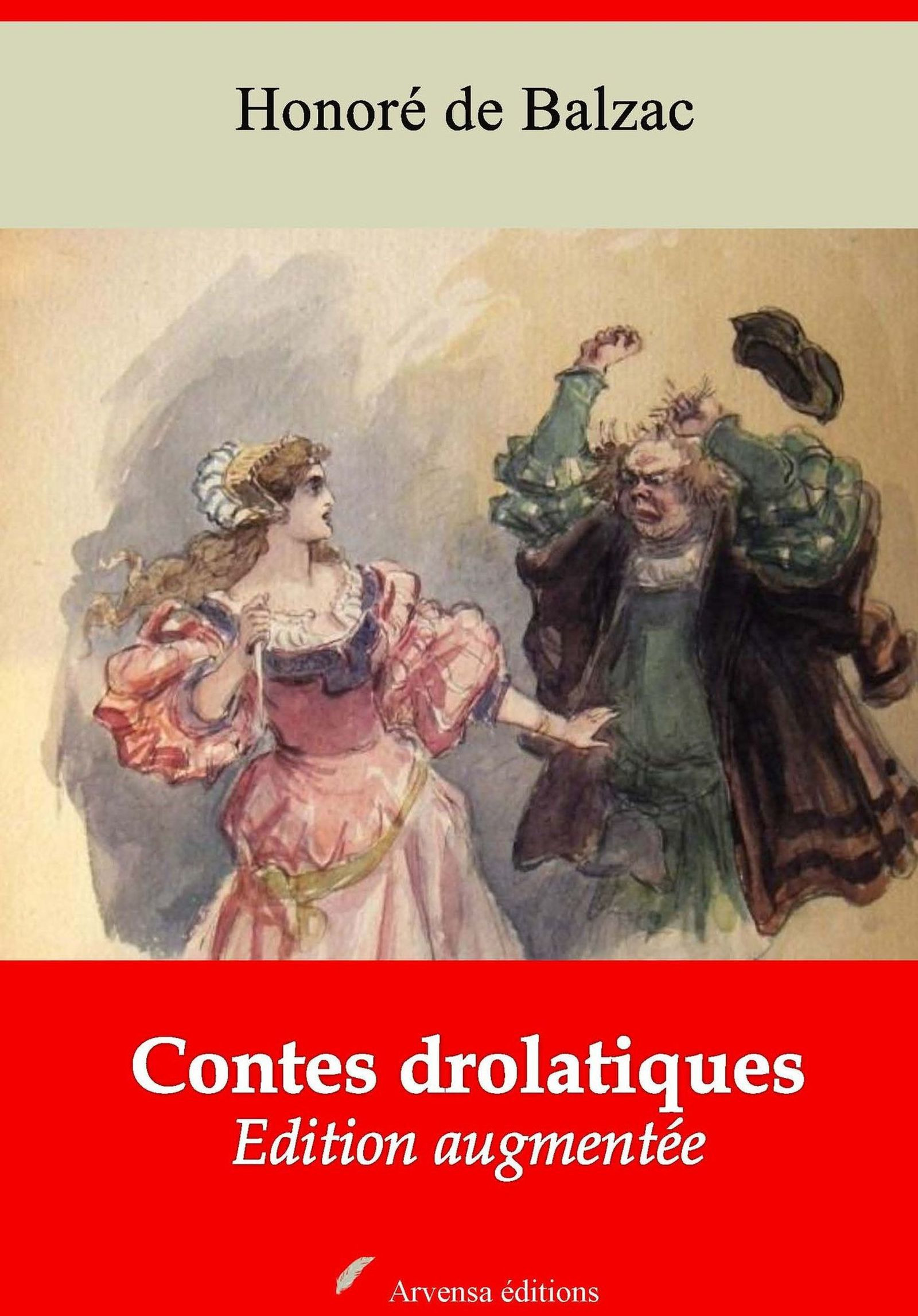 Couverture ebook de Contes drolatiques - suivi d'annexes, de Honore De Balzac