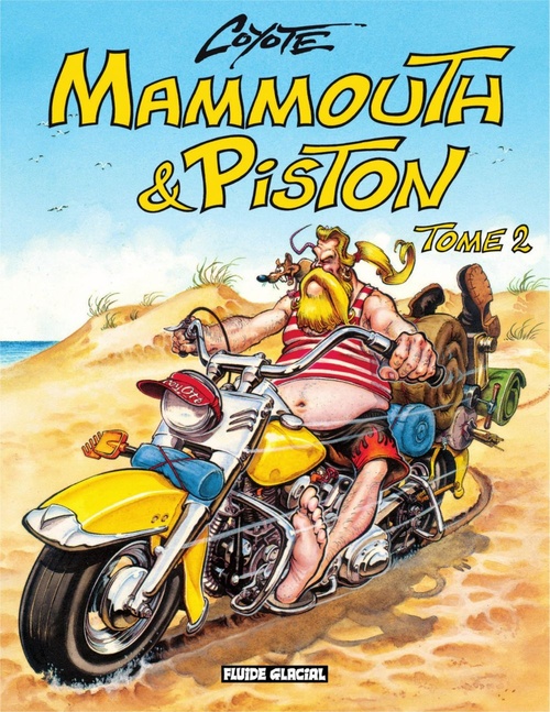 Couverture ebook de Mammouth et Piston - Tome 2, de Coyote