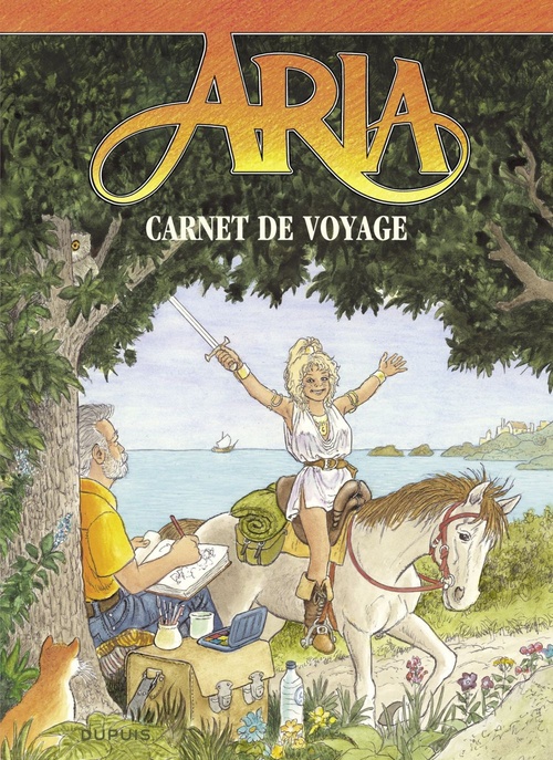 Couverture ebook de Aria - Tome 40 - Carnet de voyage, de Michel Weyland