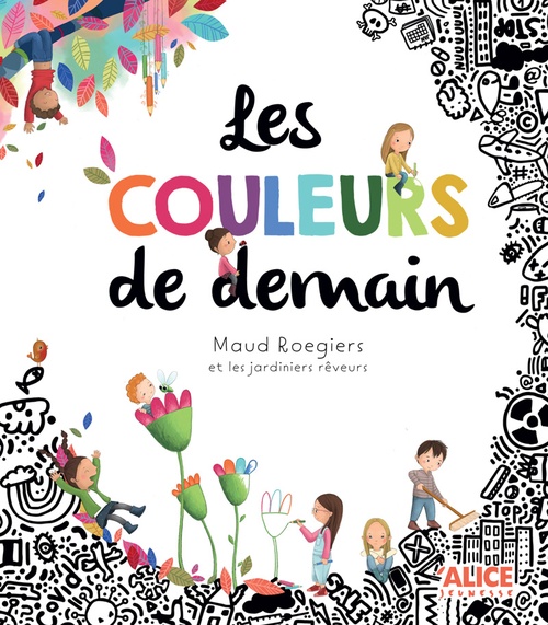 Couverture ebook de Les couleurs de demain, de Maud Roegiers