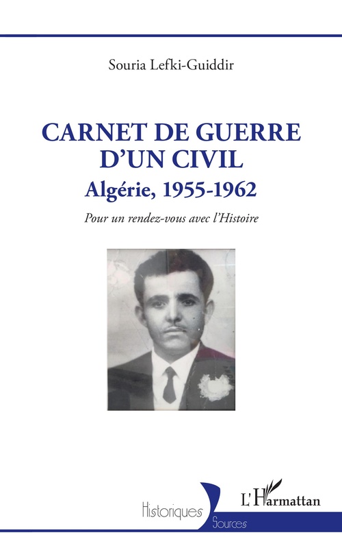 Couverture ebook de Carnet de guerre d'un civil, de Souria Lefki-Guiddir