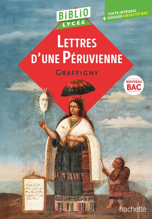 Couverture ebook de BiblioLycée - Lettres d'une Péruvienne, de Graffigny - BAC 2026, de Françoise de Graffigny