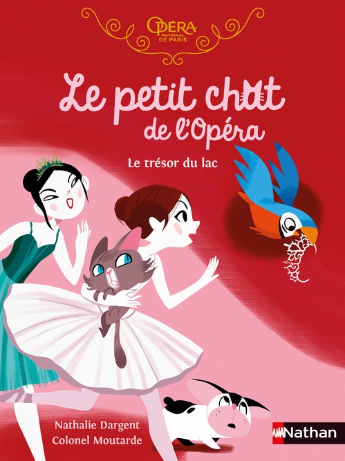 ebook cover of Le petit chat de l'Opéra - Le trésor du lac, by Nathalie Dargent