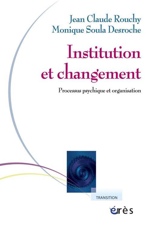 ebook cover of Institution et changement, by Rouchy