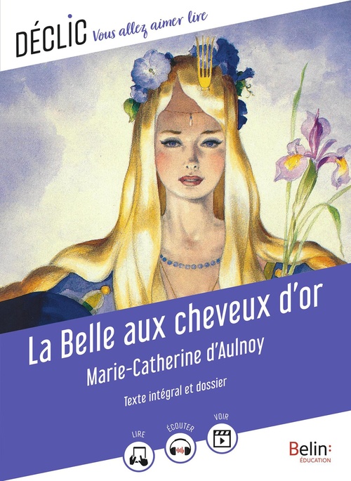 ebook cover of La Belle aux cheveux d'or de Marie-Catherine d'Aulnoy, by Marie-Catherine D'Aulnoy