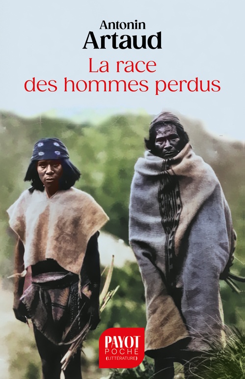 ebook cover of La race des hommes perdus, by Antonin Artaud