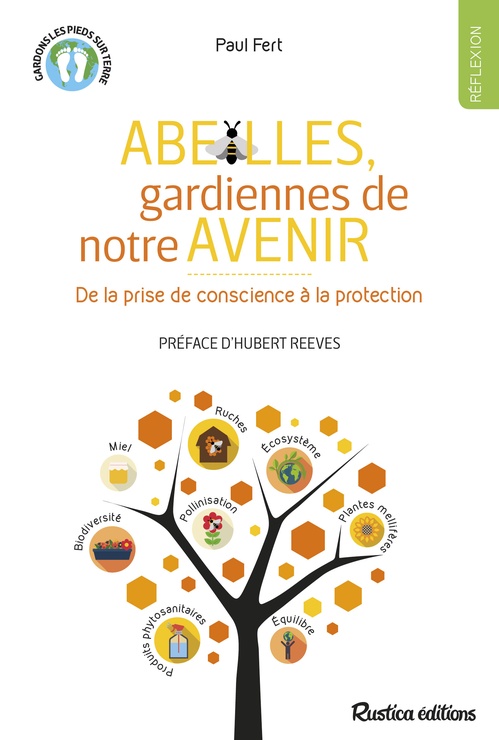 Couverture ebook de Abeilles, gardiennes de notre avenir, de Paul Fert