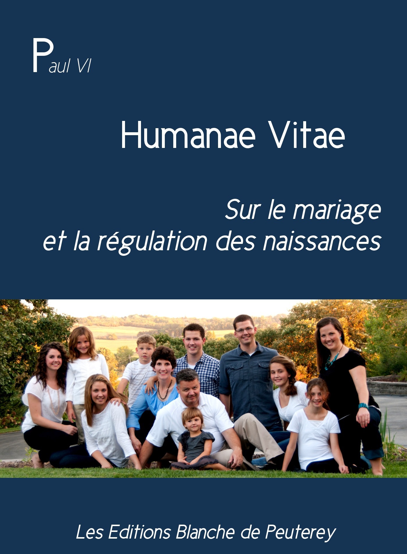 Couverture ebook de Humanae Vitae, de Paul VI