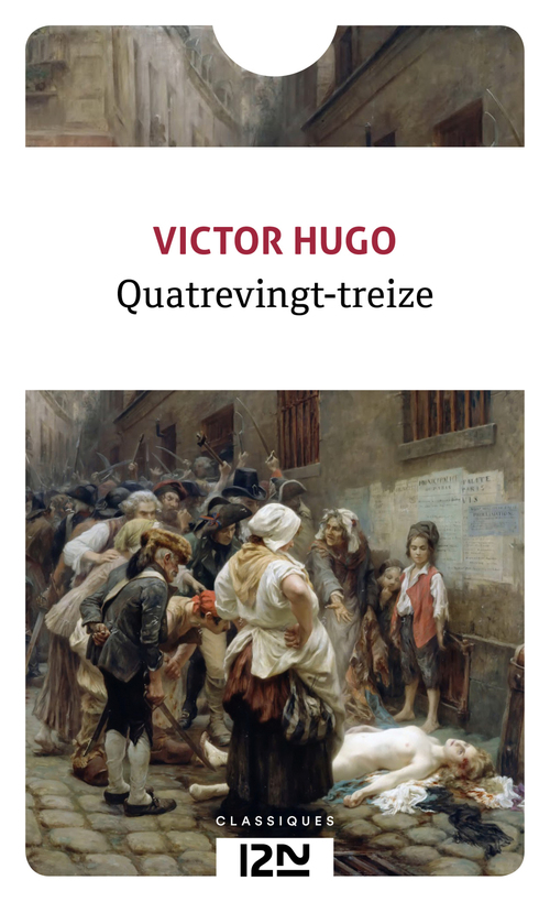Couverture ebook de Quatre vingt-treize, de Victor Hugo