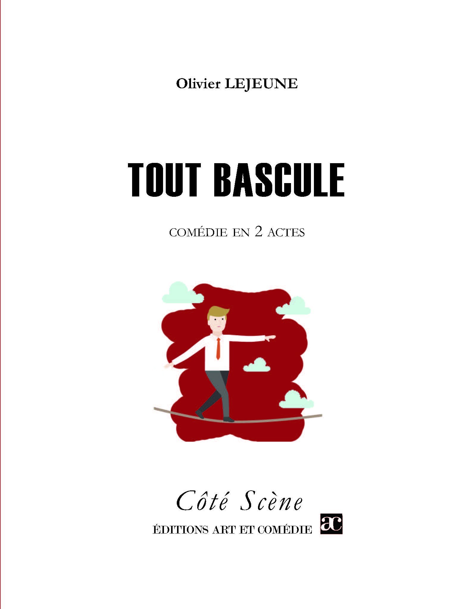 ebook cover of Tout bascule, by Olivier Lejeune