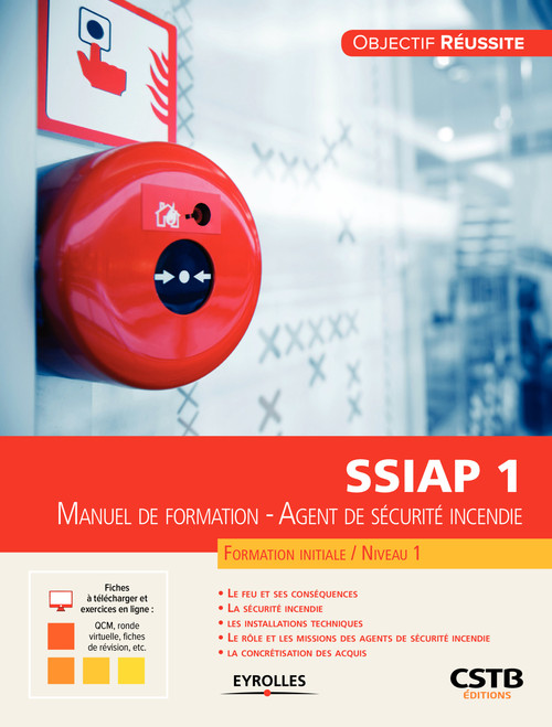 Couverture ebook de SSIAP 1, de Romuald Avenel, Olivier Decuypère