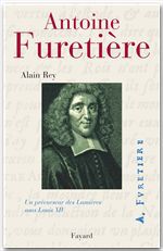 ebook cover of Antoine Furetière, by Alain Rey