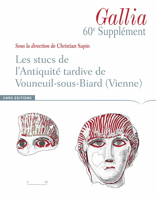 ebook cover of Les stucs de l´antiquité tardive de Vouneuil-sous-Biard (Vienne), by