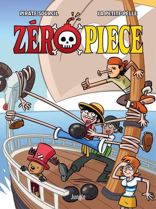 Couverture ebook de Zéro Piece - Tome 1 - Zeropiece, de Pirate Sourcil