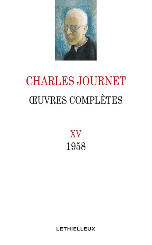 Couverture ebook de Oeuvres complètes, volume XV, de Charles Journet
