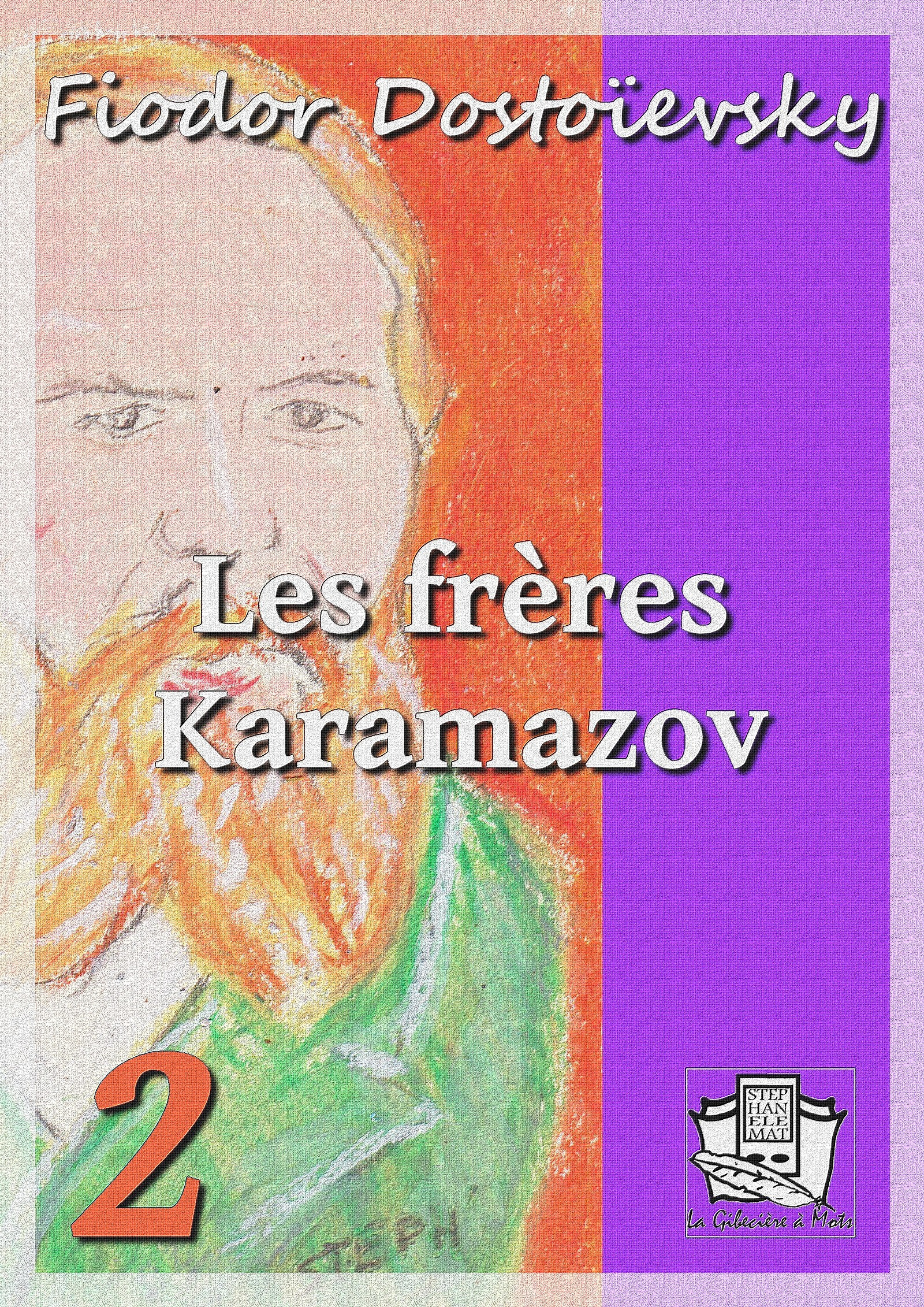 ebook cover of Les frères Karamazov, by Fiodor Dostoievsky