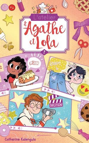 Couverture ebook de L'atelier d'Agathe et Lola - Tome 2 - Tous pour Benji, de Catherine Kalengula