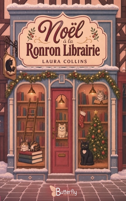 ebook cover of Noël à la Ronron Librairie, by Laura Collins