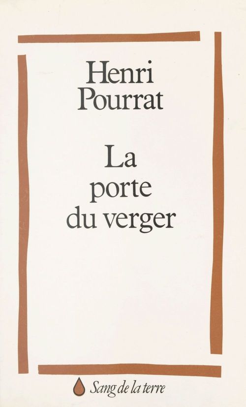 Couverture ebook de La Porte du verger, de Henri Pourrat