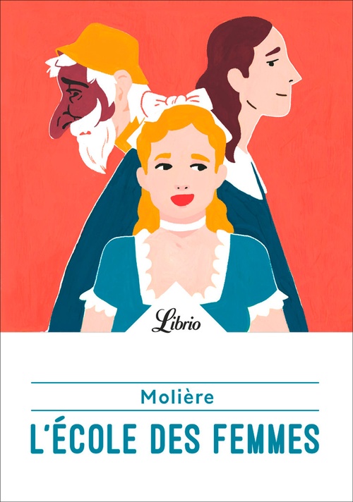 Couverture ebook de L'École des femmes, de Molière