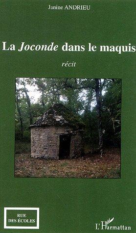 Couverture ebook de La Joconde dans le maquis, de Janine Andrieu