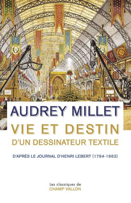 Couverture ebook de Vie et destin d'un dessinateur textile, de Audrey Millet