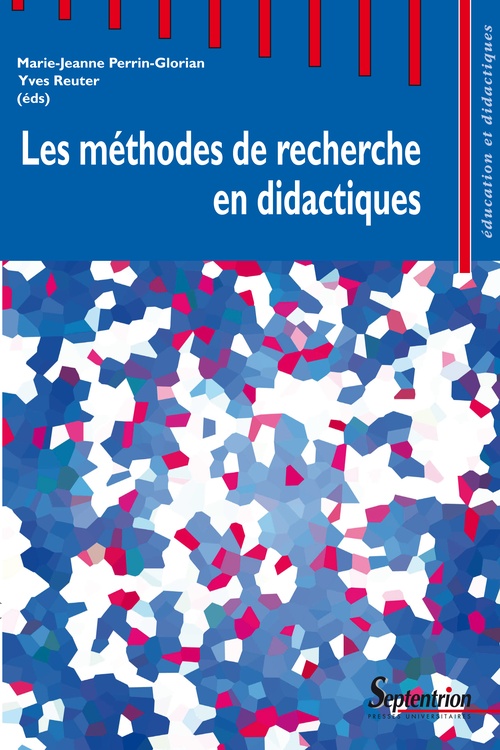 Couverture ebook de Les méthodes de recherche en didactiques, de Marie-jeanne Perrin-glorian, Yves Reuter