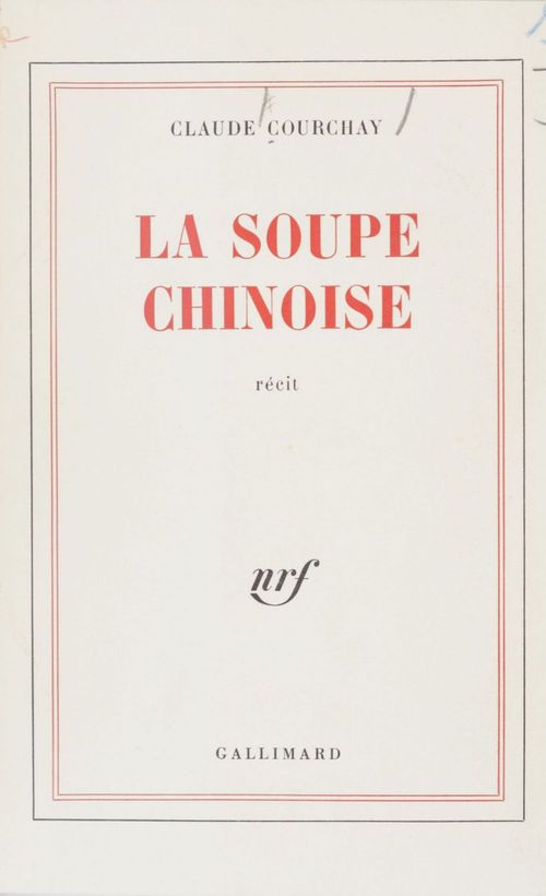 ebook cover of La Soupe chinoise, by Claude Courchay
