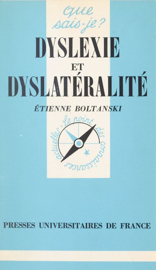 Couverture ebook de Dyslexie et dyslatéralité, de Etienne Boltanski