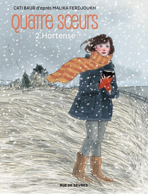 Couverture ebook de Quatre soeurs - Tome 2 - Hortense, de Cati Baur