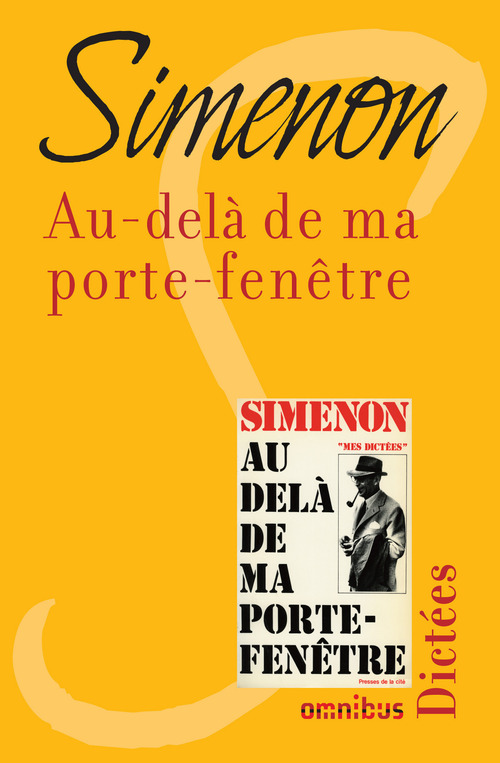 ebook cover of Au-delà de ma porte-fenêtre, by Georges Simenon
