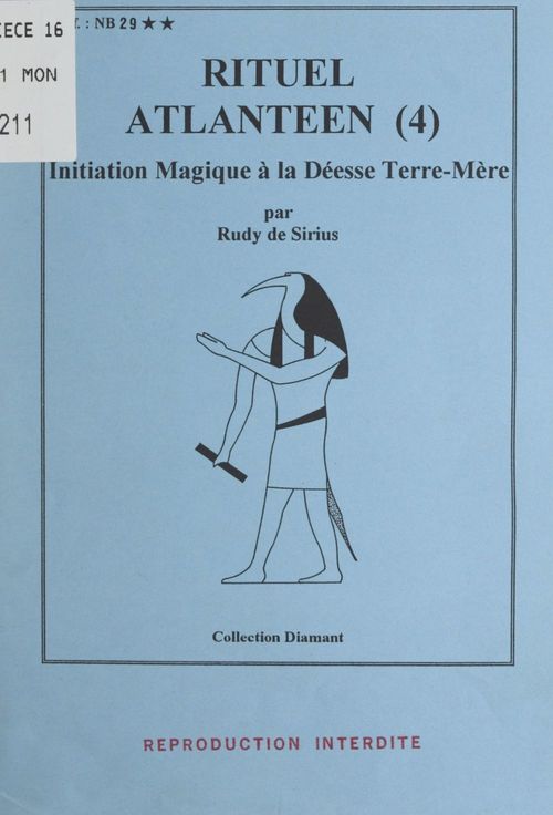 ebook cover of Rituel atlantéen (4). Initiation magique à la déesse Terre-Mère, by Rudy De Sirius