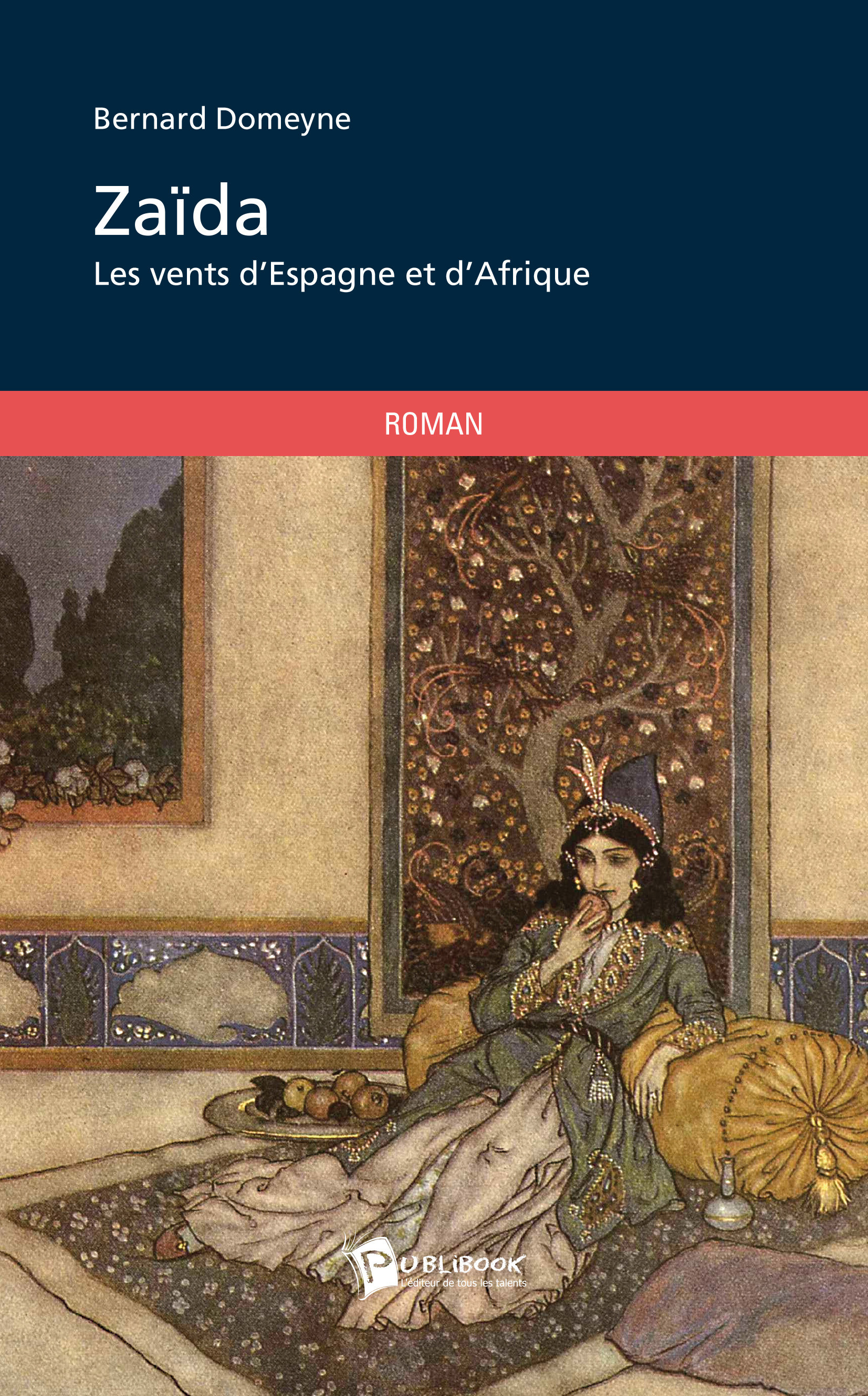 ebook cover of Zaïda, by Bernard Domeyne