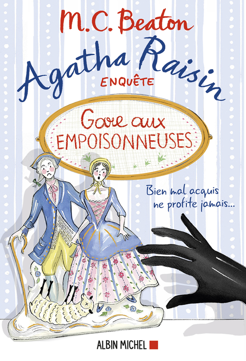 Couverture ebook de Agatha Raisin enquête 24 - Gare aux empoisonneuses, de M. C. Beaton