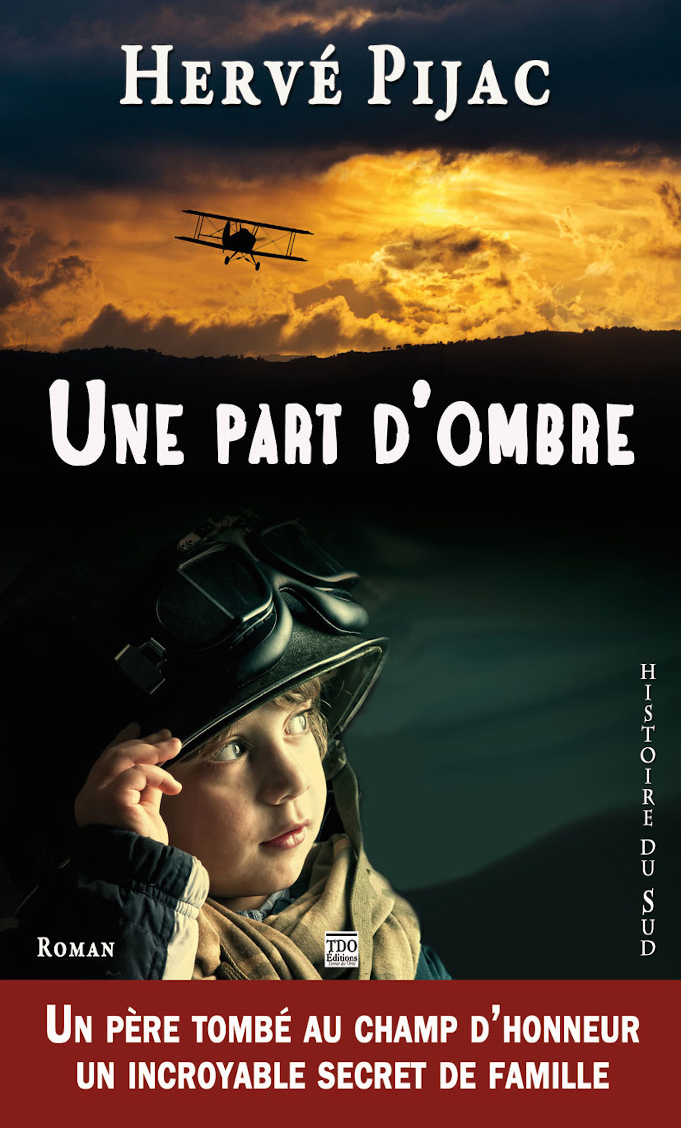 ebook cover of Une part d'ombre, by Hervé Pijac