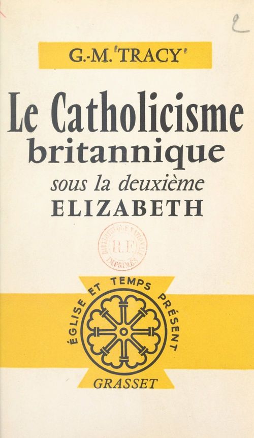 ebook cover of Le catholicisme britannique, by G.-M. Tracy