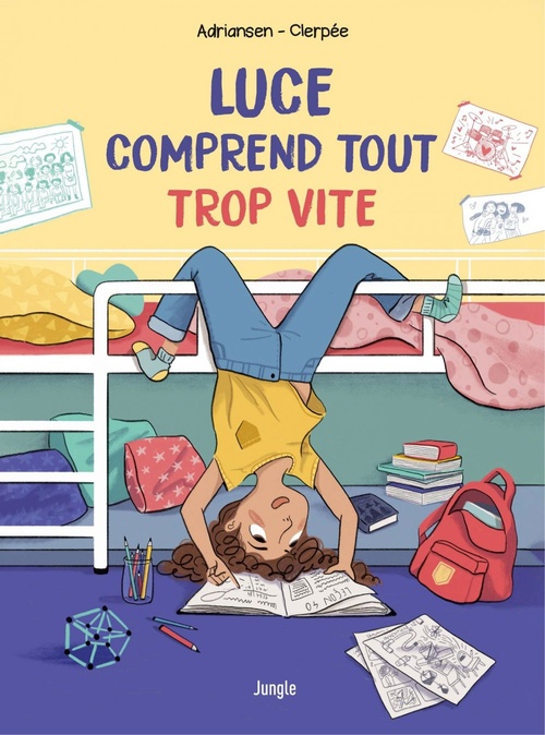 ebook cover of Luce comprend tout trop vite, by Sophie Adriansen