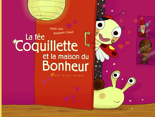 Couverture ebook de La Fée coquillette et la maison du bonheur, de Didier Lévy
