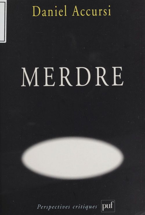 Couverture ebook de Merdre, de Daniel Accursi