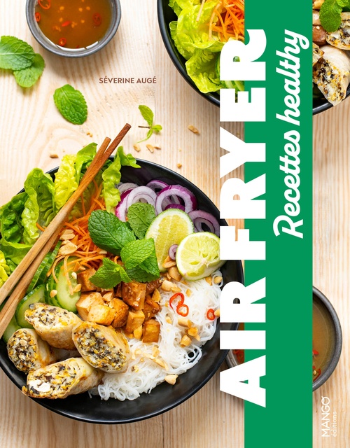 ebook cover of Air fryer - recettes healthy, by Séverine Augé